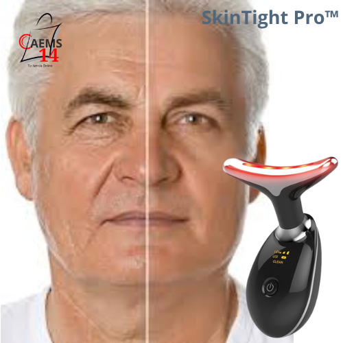 MASAJEADOR LED ANTIEDAD,  CUELLO Y ROSTRO  SKIN TIGHT PRO™  ⭐⭐⭐⭐⭐